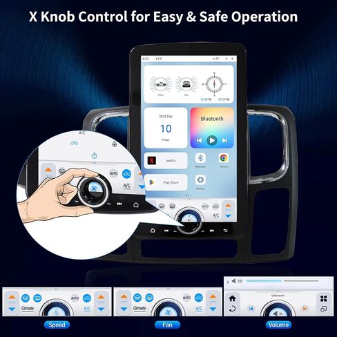 ترقية شاشة LINKSWELL مقاس 15.6 بوصة على شكل حرف T لـ Dodge RAM 2014-2019، نظام Android 11 ستيريو مع CarPlay اللاسلكي وAndroid Auto، التحكم في المقبض "X"، 8 جيجابايت + 128 جيجابايت، 4G LTE، 16 نطاق EQ، DSP، واي فاي مزدوج in Kuwait