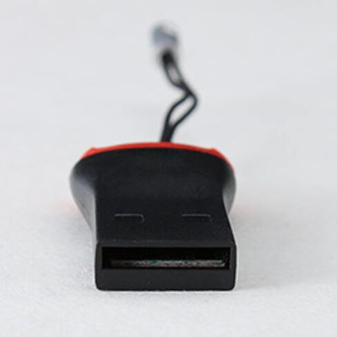 USB 2.0 TF Memory Card Reader Adapter TF Reader with Lanyard for Laptop in Kuwait