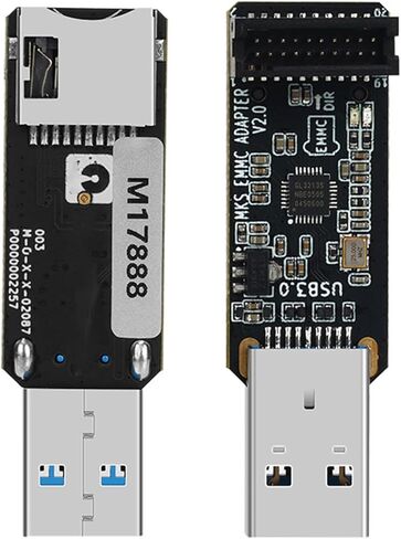 EMMC-Adapter الإصدار 2 قارئ USB3.0 لبطاقة الوحدة لمحول MKSPi in Kuwait