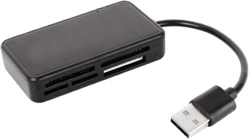 6 Slot USB MS Card Reader for Memory for Laptop Camera Simultaneously Read in Kuwait