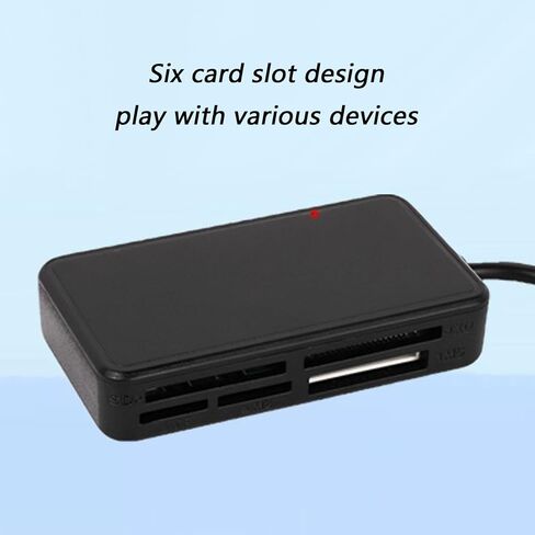 6 Slot USB MS Card Reader for Memory for Laptop Camera Simultaneously Read in Kuwait