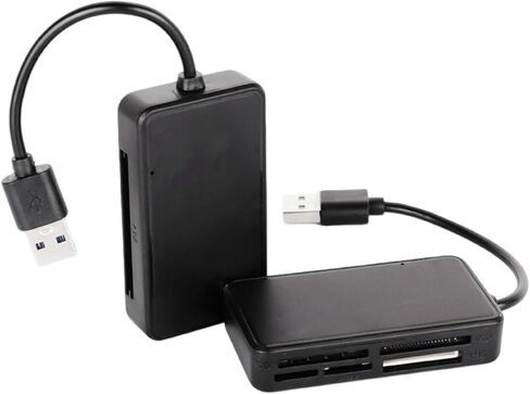 6 Slot USB MS Card Reader for Memory for Laptop Camera Simultaneously Read in Kuwait