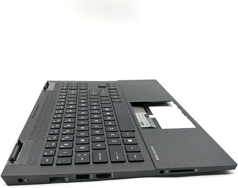 بديل جديد لجهاز HP Omen 15-EN 15-EK 15-EN0013DX 15-EN0013 حافظة الكمبيوتر المحمول العلوية Palmrest الخلفية لوحة المفاتيح لوحة اللمس جزء التجميع M00666-001 M00667-001 أسود in Kuwait