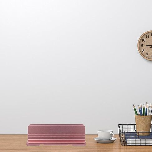 حامل كمبيوتر محمول عمودي من الألومنيوم من OSALADI لسطح المكتب، قاعدة كمبيوتر محمول باللون الذهبي الوردي مع تبريد وتخزين، قاعدة رأسية محمولة لأجهزة Ultrabooks وNetbooks وأجهزة الكمبيوتر المحمولة in Kuwait