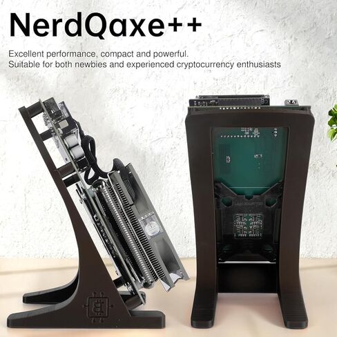 Nerdqaxe++ Bitcoin Miner، 4.8 TH/s، 4X BM1370 Chip، 2.4G Wi-Fi، مصدر مفتوح، آلة تعدين التوصيل والتشغيل in Kuwait