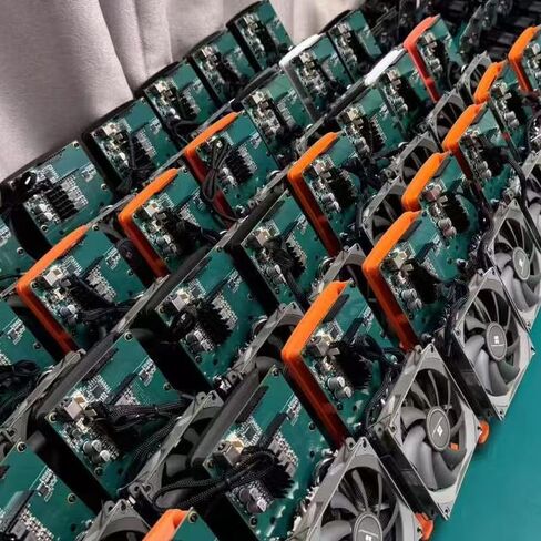 Nerdqaxe++ Bitcoin Miner، 4.8 TH/s، 4X BM1370 Chip، 2.4G Wi-Fi، مصدر مفتوح، آلة تعدين التوصيل والتشغيل in Kuwait