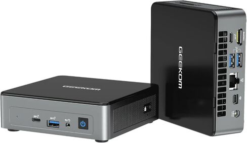 Air12 Mini PC (2026), Pentium 7505 (Up to 3.5GHz), 8GB RAM&256GB NVMe SSD, Metal Mid-Frame, 8K & Triple 4K Display, WiFi 6, Business & Office PC in Kuwait