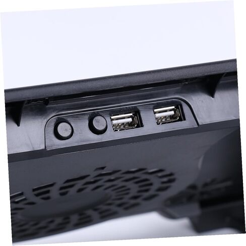 وسادة تبريد للكمبيوتر المحمول Homoyoyo مع 5 مراوح تعمل بمنفذ USB وقاعدة تبريد مضادة للانزلاق وقاعدة تبريد لأجهزة الكمبيوتر المحمولة وأجهزة الكمبيوتر المحمولة المخصصة للألعاب in Kuwait