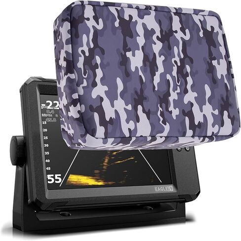 غطاء مكتشف الأسماك لأغطية Lowrance Eagle Eye 9، ملحقات حماية مقاومة للماء لمكتشف العمق، يحمي الشاشة والجهاز من أضرار الطقس الناتج عن أشعة الشمس، لنماذج Lowrance 9in in Kuwait