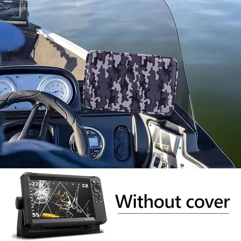 غطاء مكتشف الأسماك لأغطية Lowrance Eagle Eye 9، ملحقات حماية مقاومة للماء لمكتشف العمق، يحمي الشاشة والجهاز من أضرار الطقس الناتج عن أشعة الشمس، لنماذج Lowrance 9in in Kuwait