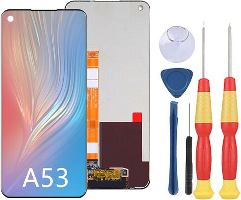 شاشة LCD متوافقة مع ممن لهم A53 4G 2020 CPH2127 شاشة LCD تعمل باللمس الجمعية إصلاح استبدال أجزاء مع الأدوات in Kuwait