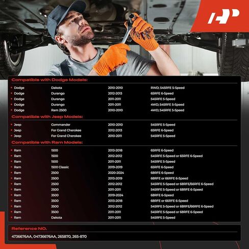 وعاء زيت ناقل الحركة الممتاز مع قابس تصريف متوافق مع ناقل الحركة 65RFE 68RFE 545RFE ودودج داكوتا دورانجو وجيب كوماندر جراند شيروكي ورام 1500/2500/3500 داكوتا in Kuwait