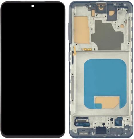استبدال شاشة Samsung Galaxy S21 مع إطار لمجموعة استبدال شاشة Samsung S21 SM-G991u1 G991w G991a لشاشة Samsung S21 LCD محول الأرقام شاشة تعمل باللمس مع أدوات in Kuwait