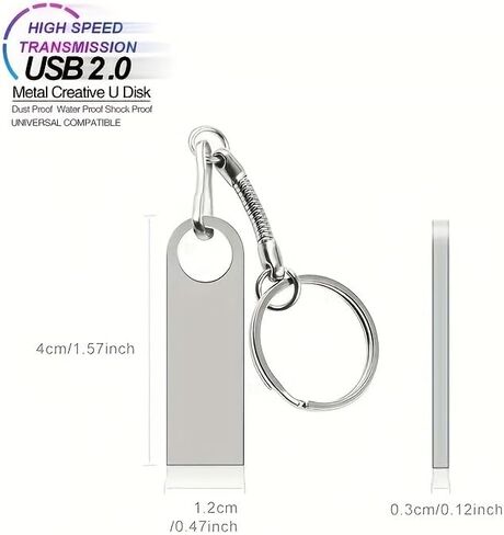 محرك فلاش USB سعة 8 جيجابايت مع محول من النوع C وحبل، محرك قلم USB 2.0 عالي السرعة، عصا ذاكرة تخزين صغيرة للهاتف/الوسادة/الكمبيوتر الشخصي/الكمبيوتر المحمول - (أسود 8 جيجابايت) in Kuwait