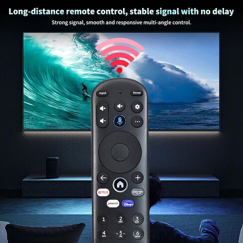 New Remote Control Replacement for pioneer xumo TV CP-RC1NA-23, without Voice Function for Hisense X UHD LED XClass TV CP-RC1NA-23 PN43-751-24U MG3-R34010/297107 PN50-751-24U PN55-751-24U PN65-751-24U in Kuwait