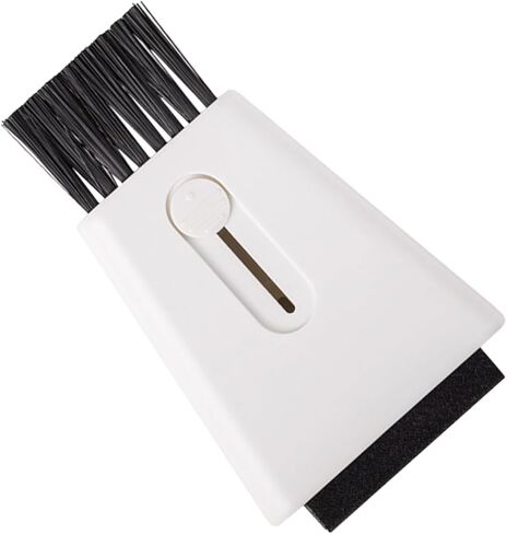 minkissy Double-Head Cleaning Brush for Keyboard Cleaning Window Grooves Easy Replacement Comfortable Use in Kuwait
