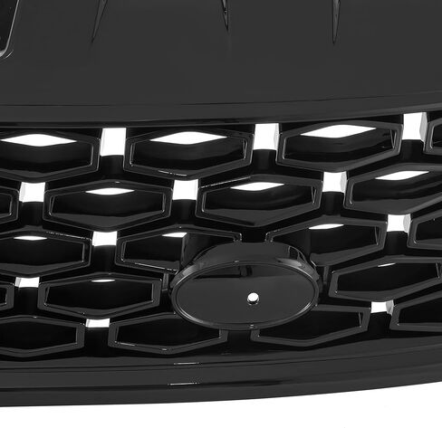 KARPAL Front Bumper Grille Grill Brand Compatible with 2020 2021 2022 2023 Land Rover Discovery Sport Gloss Black in Saudi Arabia