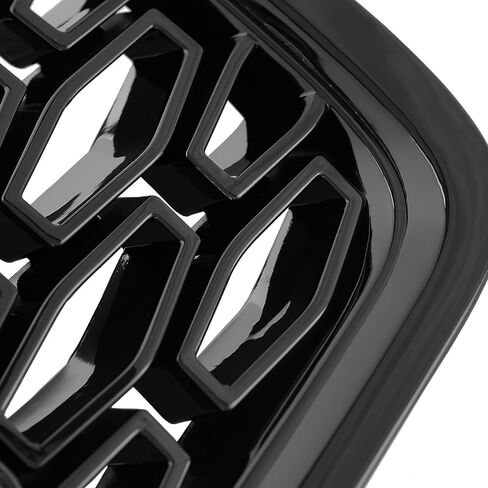 KARPAL Front Bumper Grille Grill Brand Compatible with 2020 2021 2022 2023 Land Rover Discovery Sport Gloss Black in Saudi Arabia