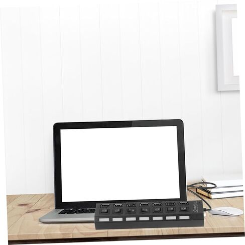 USB Hub Port Splitter LED مؤشر موسع USB عالي السرعة لأجهزة الكمبيوتر المحمولة مركز البيانات المحمول لماوس لوحة المفاتيح in Kuwait