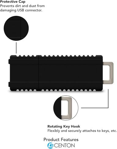 محرك أقراص USB من سينتون إلكترونيكس (S1-U3E1-8G) in Kuwait
