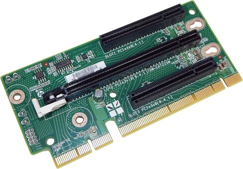 لوحة HP DL380e ذات 3 فتحات PCIe Riser 647402-001 684897-001 (متجددة) in Kuwait