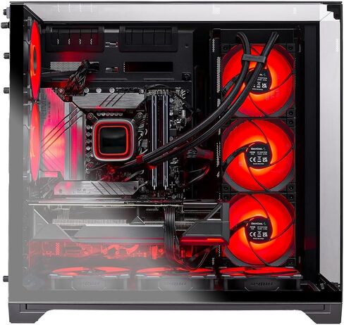 Skytech Gaming O11 Vision Gaming PC، AMD Ryzen 7 9800X3D 4.7 جيجا هرتز، NVIDIA RTX 5070 Ti 16 جيجا بايت VRAM، 2 تيرابايت Gen4 NVMe SSD، 32 جيجا DDR5 RAM 5600، 850 وات Gold ATX 3 PSU، 360 ARGB AIO، WI-FI 5، Windows 11، سطح المكتب in Kuwait