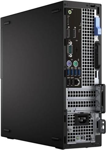 سطح المكتب لمحطة العمل طراز Precision 3420 SFF من Dell | كور i7-7700 - محرك الأقراص الصلبة SSD سعة 512 جيجابايت - ذاكرة الوصول العشوائي 16 جيجابايت | 4 نوى بسرعة 4.2 جيجا هرتز Win 11 Pro Black (متجدد) in Kuwait