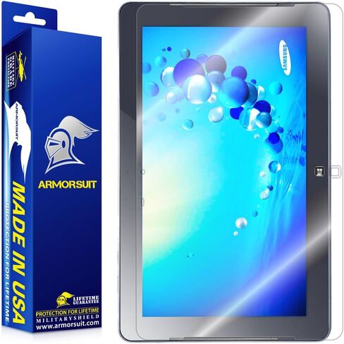 واقي شاشة ArmorSuit MilitaryShield لجهاز Samsung ATIV Smart PC 500T - [أقصى تغطية] فيلم شفاف عالي الدقة مضاد للفقاعات in Kuwait
