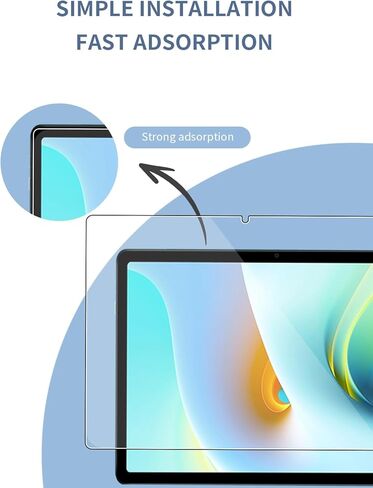 [عبوة من قطعتين] واقي شاشة لجهاز AISLPC A75 مقاس 11 بوصة تابلت Android 13 من الزجاج المقسى، واقي شاشة BOVUGAC لجهاز AISLPC A75 اللوحي مقاس 11 بوصة 2024 مضاد للخدش وحساس وصلابة 9H in Kuwait