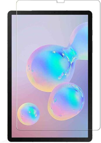 (2 PACK) Compatible for Samsung Galaxy Tab S5e (T725, T720), Tab S6 10.5 inch 2019 Screen Protector Anti-Scratch Easy Installation Bubble Free Tempered Glass, Transparent in Kuwait
