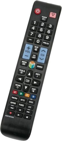 جهاز التحكم عن بعد العالمي AA59-00580A بديل لـ Samsung UN32EH5300 UN32EH5300F UN32EH5300FXZA UN40EH5300F UN40ES6100F UN40ES6100FXZA UN40ES6150F UN46ES6100F UN46ES6150 UN46ES6150F LCD LED TV in Kuwait