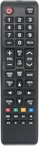 جهاز تحكم عن بعد بديل متوافق مع تلفزيون Samsung M4500 Series LED HD Smart Tizen UN32M4500BF UN32M4500BFXZA UN32N5300 UN43N5300 UN32M4500 UN43N5300AFXZA UN43N5300AF in Kuwait