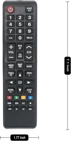 جهاز تحكم عن بعد بديل متوافق مع تلفزيون Samsung M4500 Series LED HD Smart Tizen UN32M4500BF UN32M4500BFXZA UN32N5300 UN43N5300 UN32M4500 UN43N5300AFXZA UN43N5300AF in Kuwait