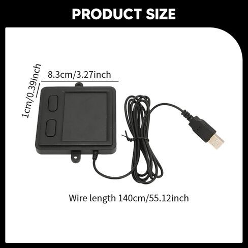 لوحة لمس USB سلكية، عالية الأداء، قطع غيار احترافية 2 أزرار لوحة لمس للكمبيوتر المحمول in Kuwait