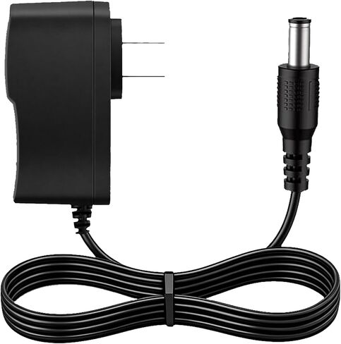 محول طاقة 9 فولت 2 أمبير متوافق مع Crosley CR8005A، Arduino Uno R3، Bowflex M3 M5 M7 M8، Schwinn 270 170 430 A10، مضخة الثدي Medela، جهاز التوجيه TP-Link، سلك شاحن 6.6FT in Kuwait