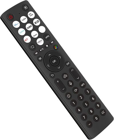 جهاز التحكم عن بعد البديل الصوتي متوافق مع تلفزيون Hisense Vidaa 32A4KV 43A4KV 50A6GV 58A6GV 43A6KV 65A6KV 50A6KV 40A4KV 55A6KV 70A6KV 55A6GV 40A45GV 43A4KV 40A4KV 65A6GV 43A45GV 43A6GV 58A6KV 75A6KV 32A4KV in Kuwait