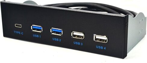 اللوحة الأمامية USB 3.1 لسطح المكتب 5.25 بوصة ROM Drive Bay USB3.0/3.1 19Pin إلى 1 قطعة USB TypeC + 2xUSB3.0 + 2 قطعة USB2.0 Hub in Kuwait