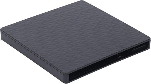 Fabater External Optical Drive Case, Ultra Thin 9.5mm Compatible Plug and Play External DVD Drive Enclosure, Detachable Optical Box with Type C USB 3.0 Interface for Laptops in Kuwait