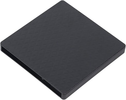 Fabater External Optical Drive Case, Ultra Thin 9.5mm Compatible Plug and Play External DVD Drive Enclosure, Detachable Optical Box with Type C USB 3.0 Interface for Laptops in Kuwait