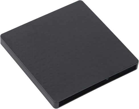Fabater External Optical Drive Case, Ultra Thin 9.5mm Compatible Plug and Play External DVD Drive Enclosure, Detachable Optical Box with Type C USB 3.0 Interface for Laptops in Kuwait