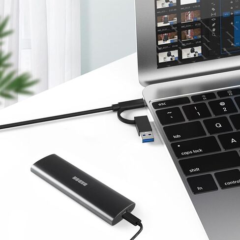 الأجهزة الطرفية للكمبيوتر ذات الغلاف الصلب الخارجي M.2 NVMe SATA SSD in Kuwait