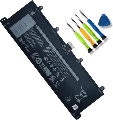 JOTACT 9F4FN 40Wh Laptop Battery Compatible with Dell Inspiron 14 3420 Latitude 7320 Detachable Series 2VKW9 09F4FN 8PK6G 2ICP4/79/112 2ICP4/79/111 in Kuwait