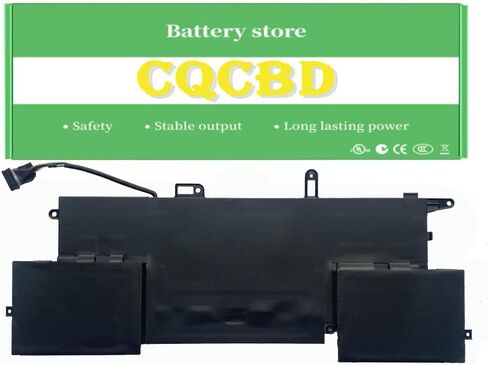 بطارية عالية السعة 7146 واط لجهاز Dell Latitude 7400 2 في 1 Latitude 9410 Series Notebook 085XM8 08W3YY 0C76H7 C76H7 NF2MW 0G8F6M (11.4V 78Wh 6Cell) in Kuwait