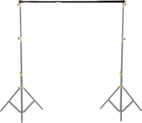 Flashpoint Heavy-Duty 9' Adjustable Background Crossbar (Black) in Kuwait
