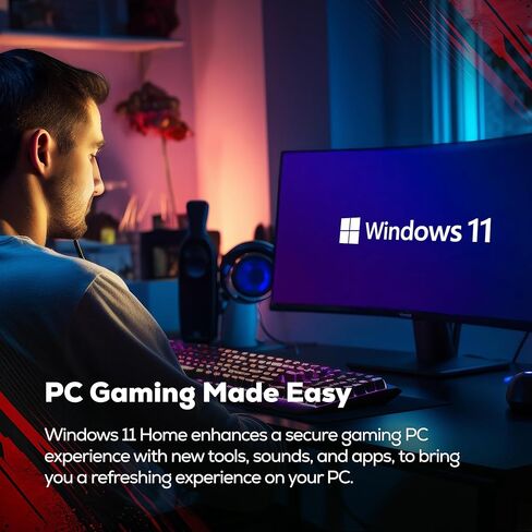 iBUYPOWER Trace Gaming PC Desktop Computer Intel Core Ultra 7 265F CPU, NVIDIA GeForce RTX 5060 8GB GPU, 32GB DDR5 5200MHz RAM, 1TB NVMe SSD, Windows 11 Home, Gamer Keyboard and Mouse - TWI7N5601 in Kuwait