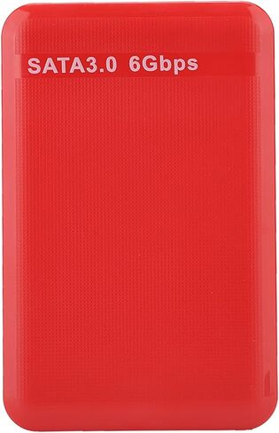حاوية Vikye المحمولة 2.5 بوصة USB3.0 HDD تدعم ما يصل إلى 6 تيرابايت SSD التوصيل والتشغيل لمستخدمي XPWin VistaWin 7/ 8 (أسود) in Kuwait
