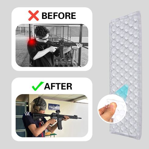 G3 Recoil Pad for Shooting Vests and Shirts, Shock Absorbing Shoulder Pad, Compatible with Reactar G3, Vests and Shooting Jackets, Cushion Shoulder Pads Recoil Protection for Shotgun Rifle in Kuwait