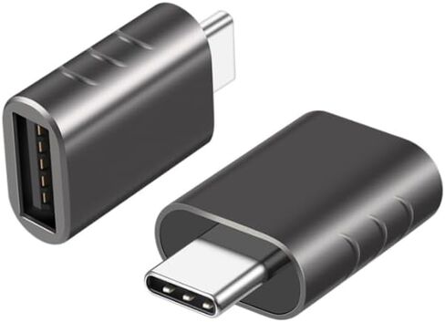 محول USB C إلى USB، ومحول USB 3.0 أنثى إلى Thunderbolt 4/3، متوافق مع أجهزة الكمبيوتر المحمولة Galaxy، وMacBook Pro Air 2024، وSurface، وXPS، والمزيد من الأجهزة من النوع C (عبوتان) in Kuwait