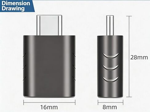 محول USB C إلى USB، ومحول USB 3.0 أنثى إلى Thunderbolt 4/3، متوافق مع أجهزة الكمبيوتر المحمولة Galaxy، وMacBook Pro Air 2024، وSurface، وXPS، والمزيد من الأجهزة من النوع C (عبوتان) in Kuwait