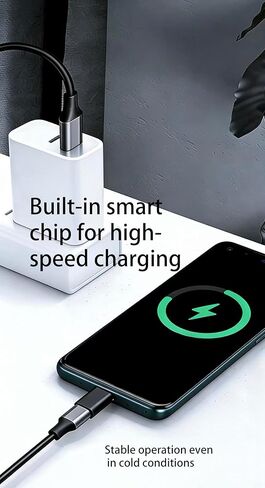 محول USB C أنثى إلى Micro USB ذكر بديل متوافق مع Nexus Kindle Samsung Galaxy LG Xbox PS والأجهزة الأخرى، محول Micro-USB إلى USB C محول شاحن سريع (عبوتان) in Kuwait